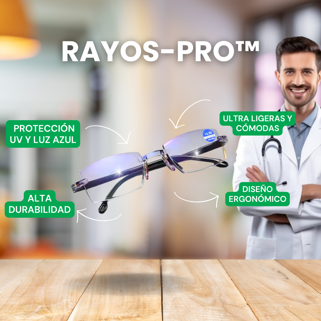 Óculos Inteligentes Anti-Raios - Vision™ + Capa de Couro Gratis