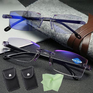 Óculos Inteligentes Anti-Raios - Vision™ + Capa de Couro  Gratis