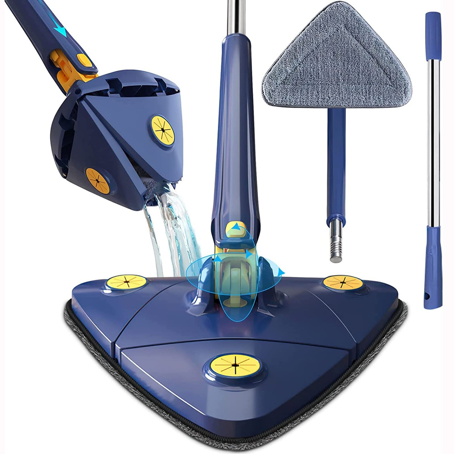 Esfregona 360º Com Autoescorrimento - MaxClean™ - Tetos, paredes, janelas