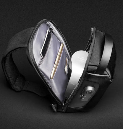 Mochila Antirroubo com USB - Locky™