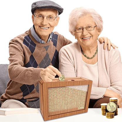 AhorraFácil™ - Meurameta de madeira com contador