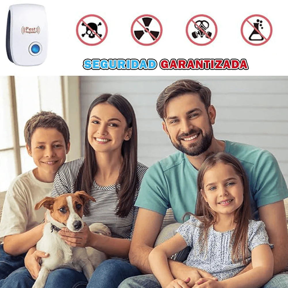 Repelente Ultrassônico de Insetos e Roedores - PestReject™ (OFERTA 2X1)