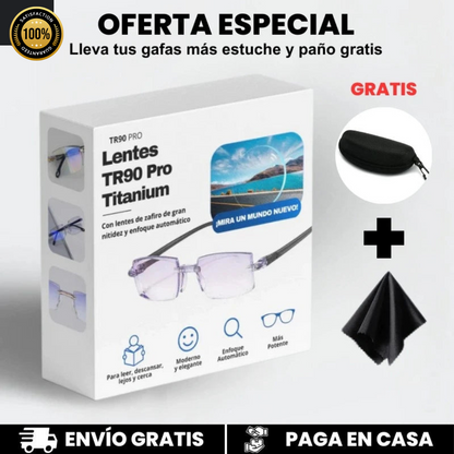 Óculos Inteligentes Anti-Raios - Vision™ + Capa de Couro  Gratis