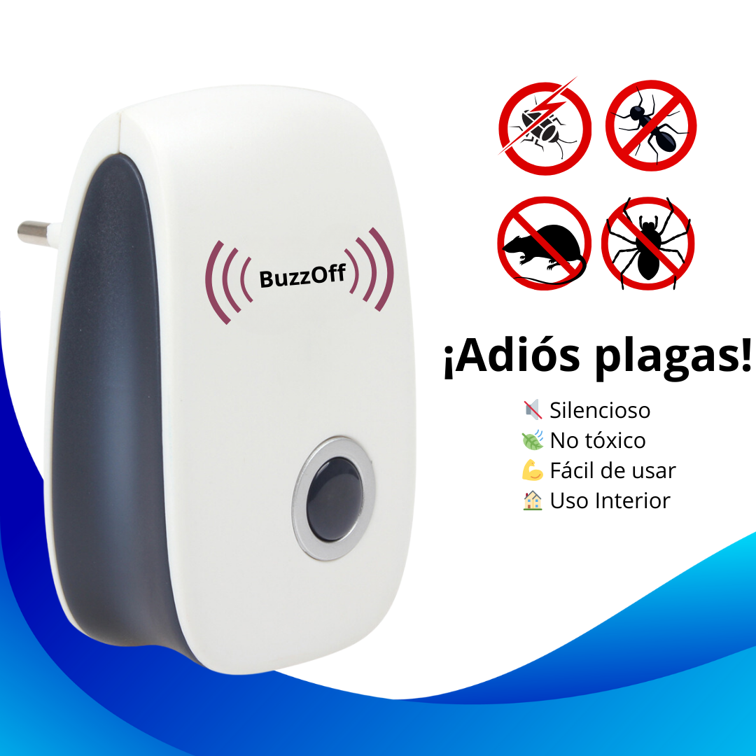 Repelente Ultrassônico de Insetos e Roedores - PestReject™