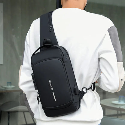 Mochila Antirroubo com USB - Locky™