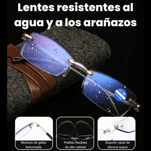 Óculos Inteligentes Anti-Raios - Vision™ + Capa de Couro  Gratis