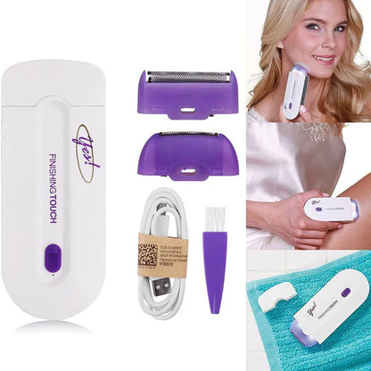 Depilador de pêlos elétrico a laser - Touch™ + (creme de cortesia)